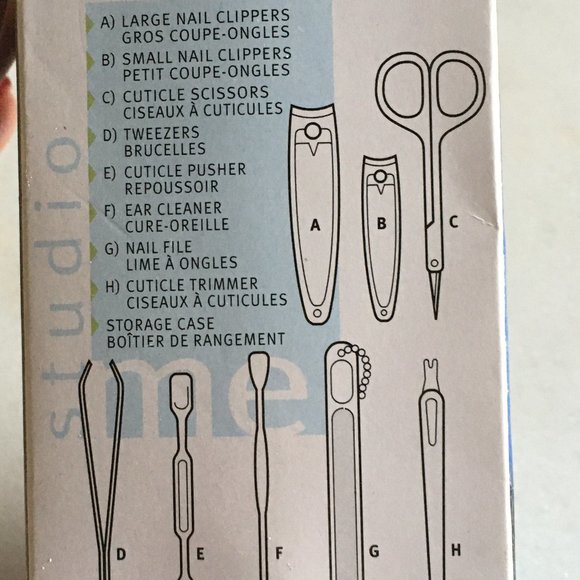 3/$36 New! Manicure set nail & cuticle implements - Picture 3 of 3
